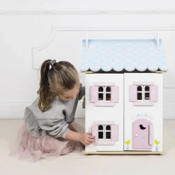 Daisylane Blue Bird Cottage with Furniture