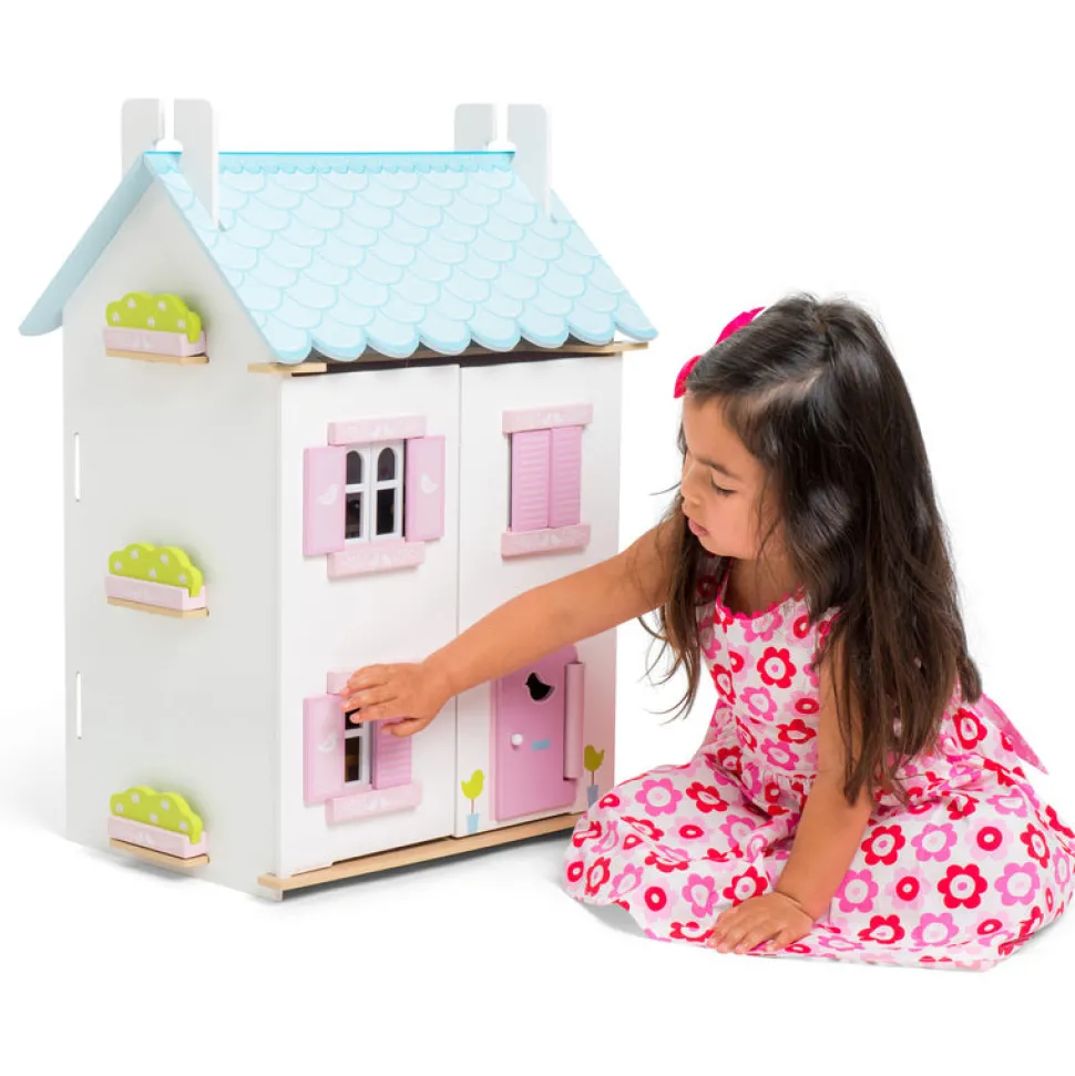 Daisylane Blue Bird Cottage with Furniture