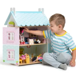 Daisylane Blue Bird Cottage with Furniture