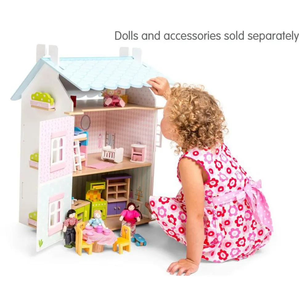Daisylane Blue Bird Cottage with Furniture