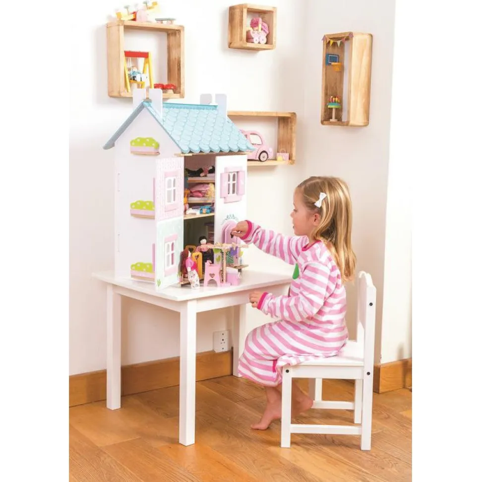 Daisylane Blue Bird Cottage with Furniture