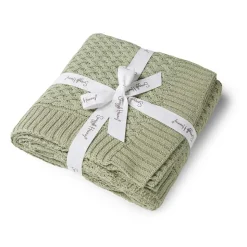 Diamond Knit Organic Baby Blanket - Dewkist