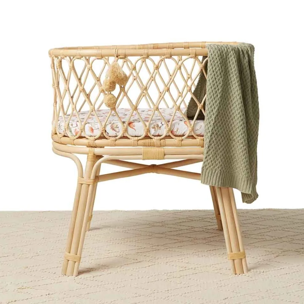 Diamond Knit Organic Baby Blanket - Dewkist