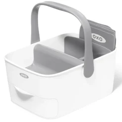 Diaper Caddy with Changing Mat