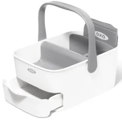 Diaper Caddy with Changing Mat