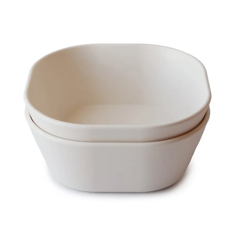 Dinner Bowl Square - Set of 2 VARIOUS COLOURS