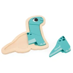 Dino Progressive Wood Puzzle