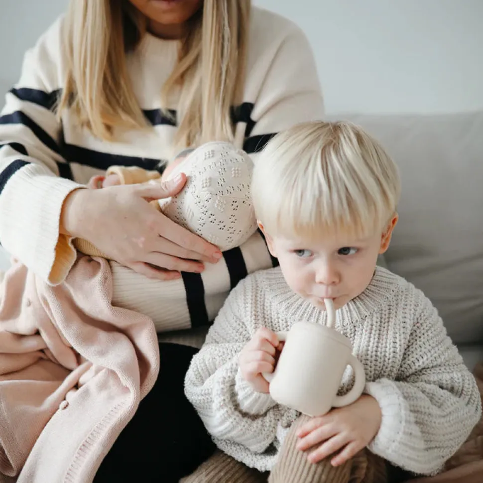 Dots Knitted Baby Blanket
