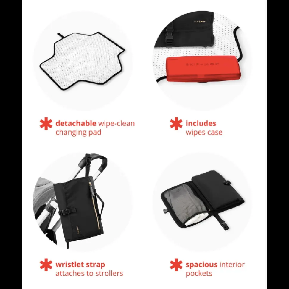 Envi Luxe Pronto Signature Changing Station - Eco Black