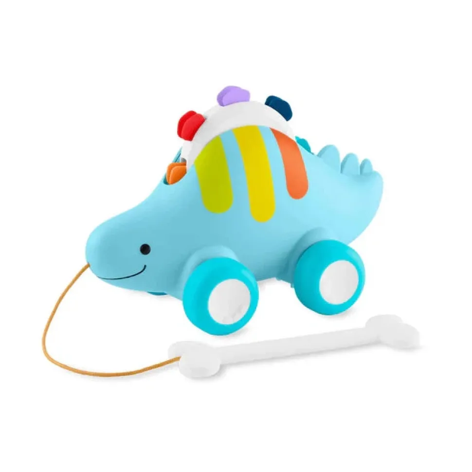 Explore & More Dinosaur 3-in-1 Musical Pull Toy