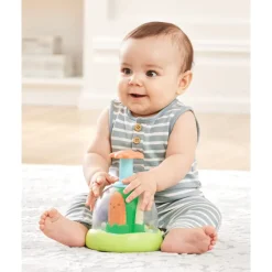 Farmstand Push & Spin Baby Toy