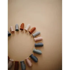 Finger Toothbrush - Stone/Tradewinds