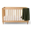 Fitted Cot Sheet - Milk