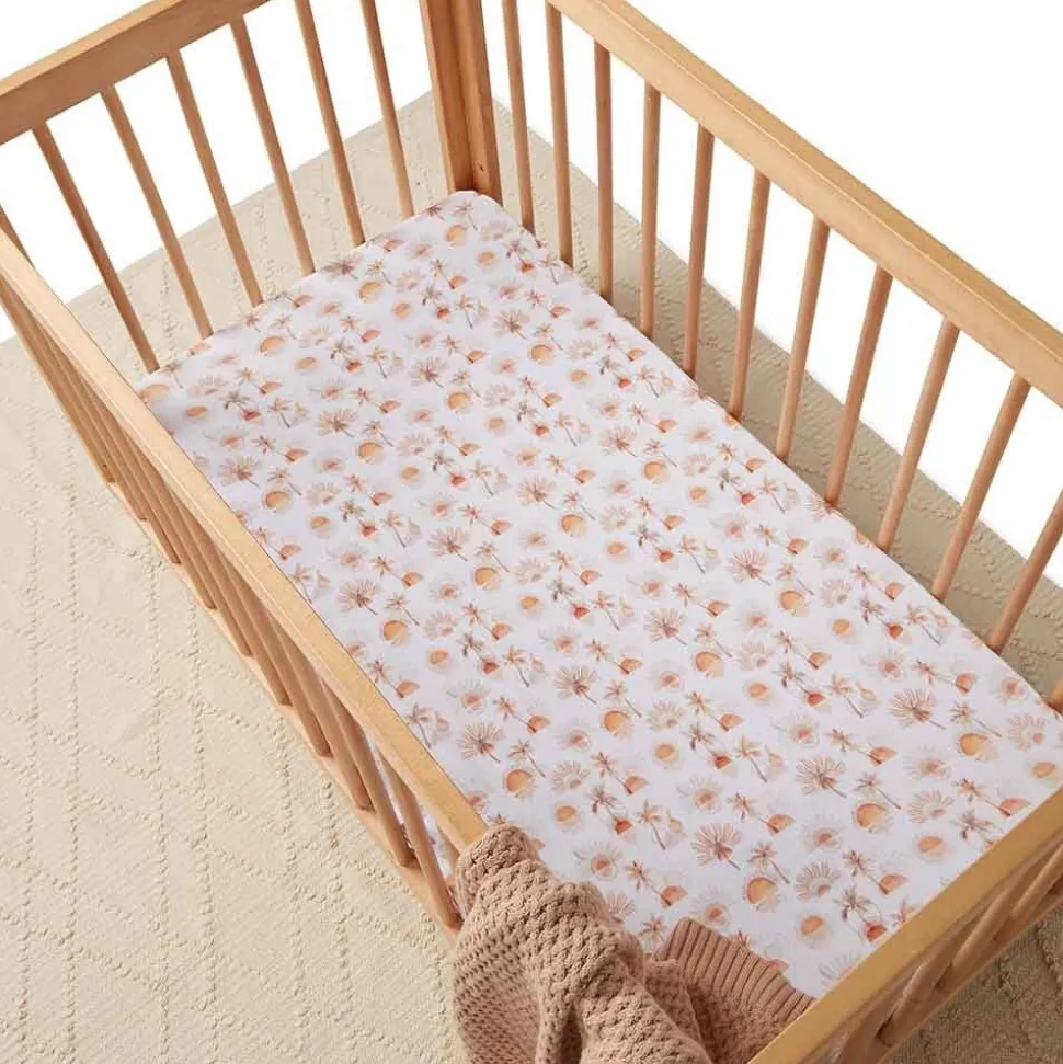 Fitted Cot Sheet - Paradise