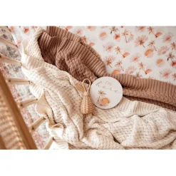 Fitted Cot Sheet - Paradise