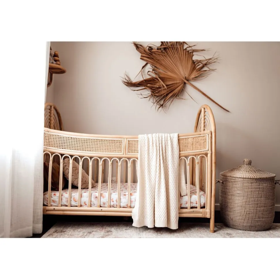 Fitted Cot Sheet - Paradise