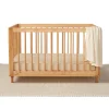 Fitted Cot Sheet - Pebble