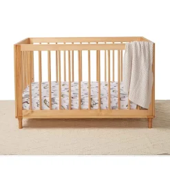 Fitted Cot Sheet - Safari