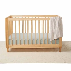 Fitted Cot Sheet - Sage