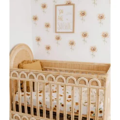 Fitted Cot Sheet - Sunflower