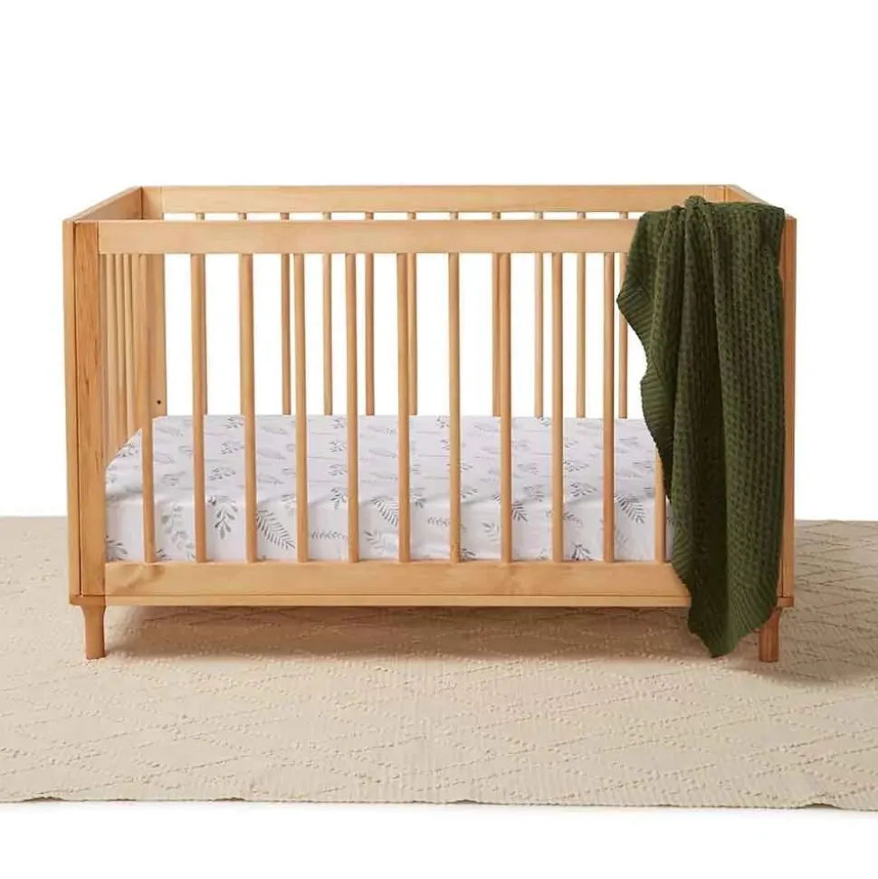 Fitted Cot Sheet - Wild Fern