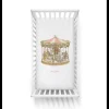 Fitted Sheet Satin - Carousel Pink