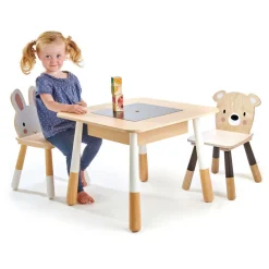 Forest Wooden Table and 2 Chairs