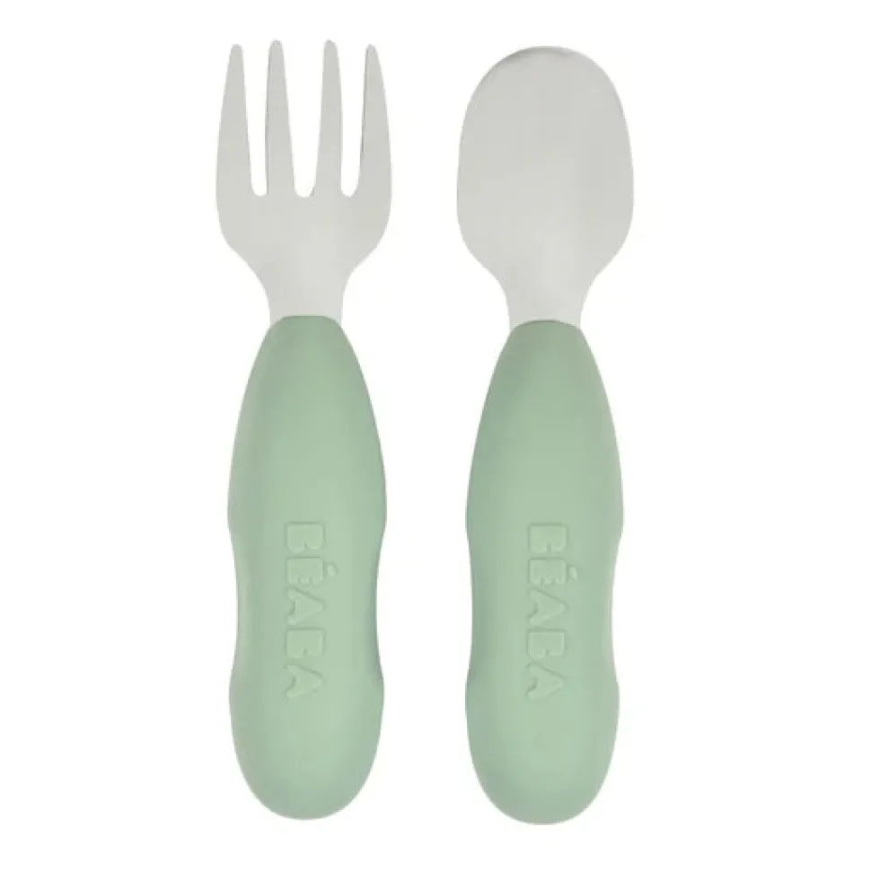 Fork & Spoon Stainless Steel Pre-Cutlery VARIOUS COLOURS