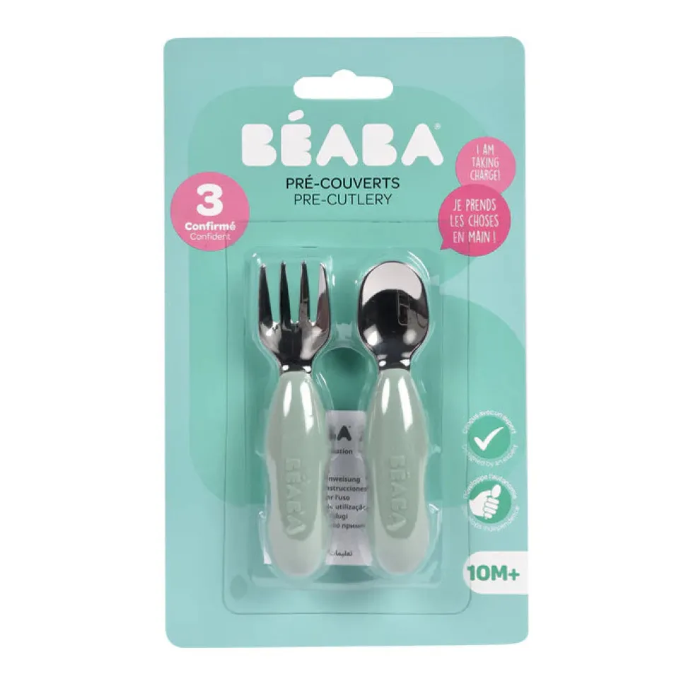 Fork & Spoon Stainless Steel Pre-Cutlery VARIOUS COLOURS