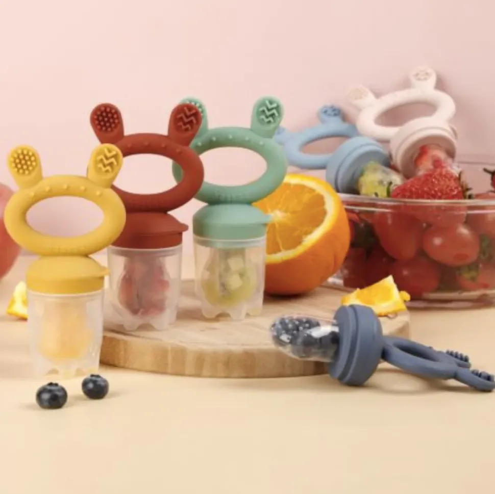 Fresh Food Teething Feeder & Cover Set VARIOUS COLOURS