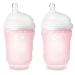 Gentle Bottle 240ml 2 pack - Rose