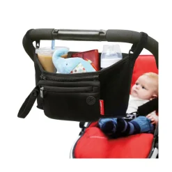 Grab and Go Pram Organiser - Black