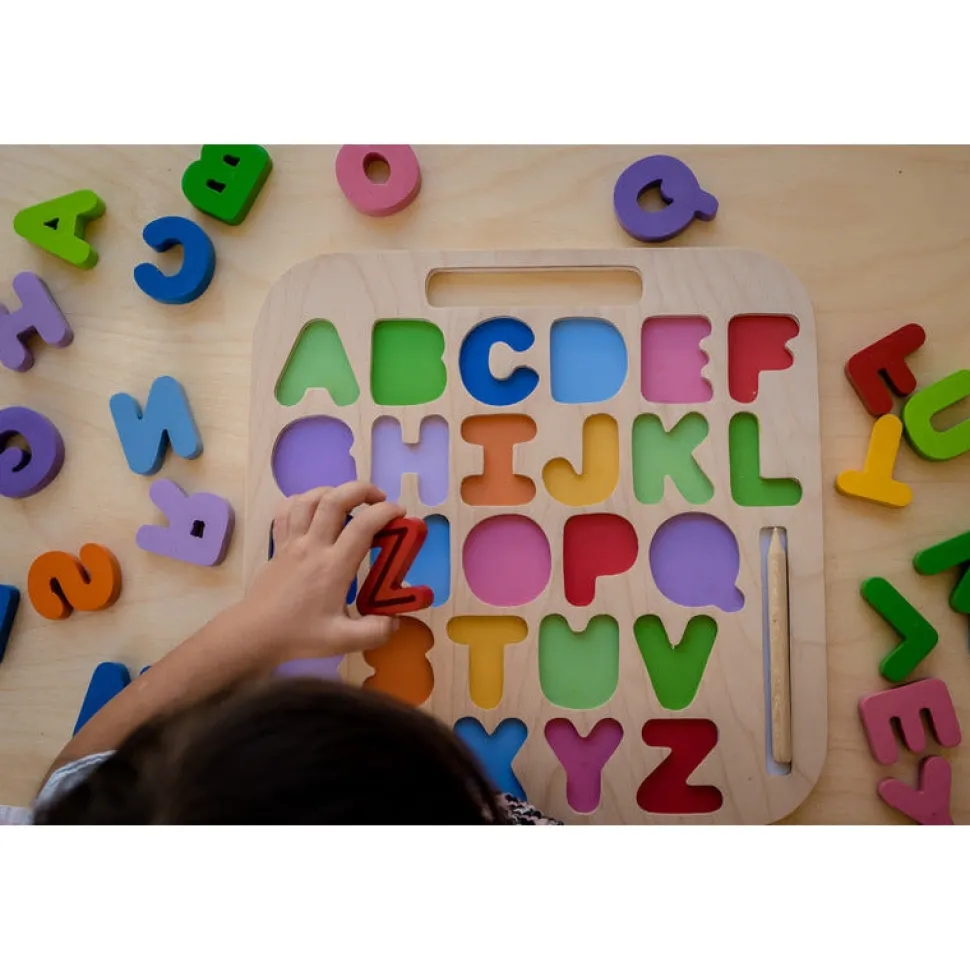 Handcarry Uppercase ABC Trace Puzzle