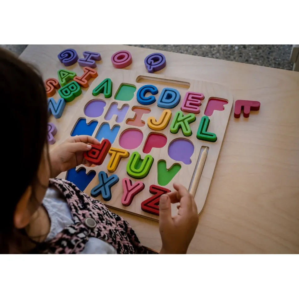 Handcarry Uppercase ABC Trace Puzzle