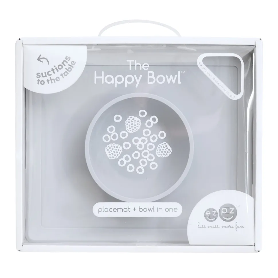 Happy Bowl - Pewter