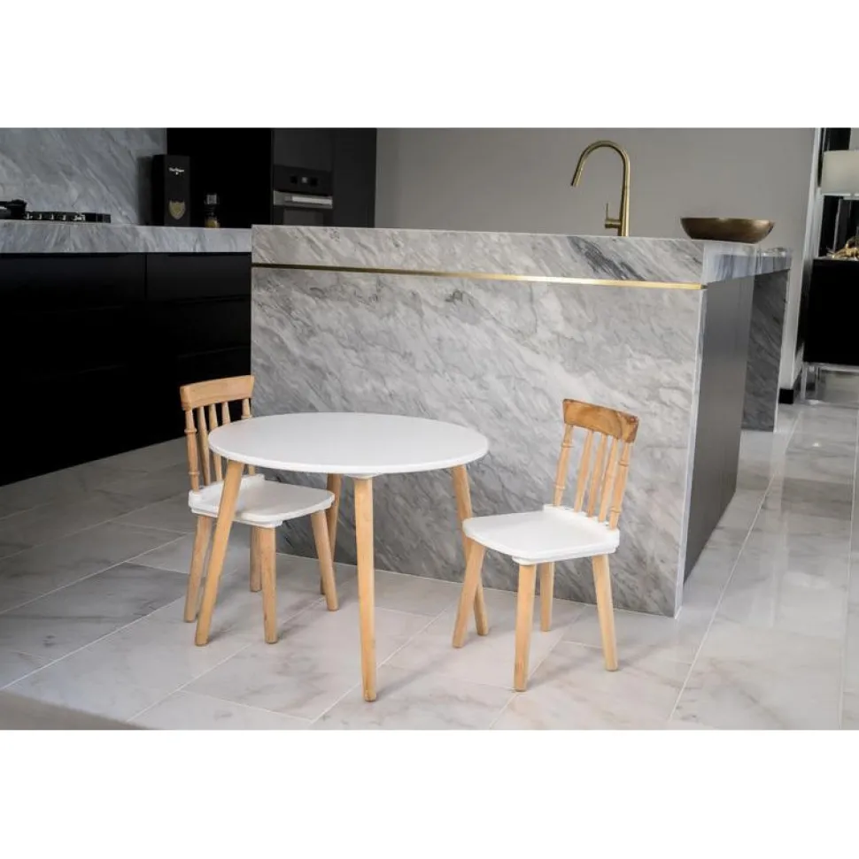 Honeybake Spindle Table and Chairs
