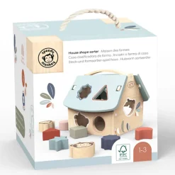 House Shape Sorter With 8 Blocks