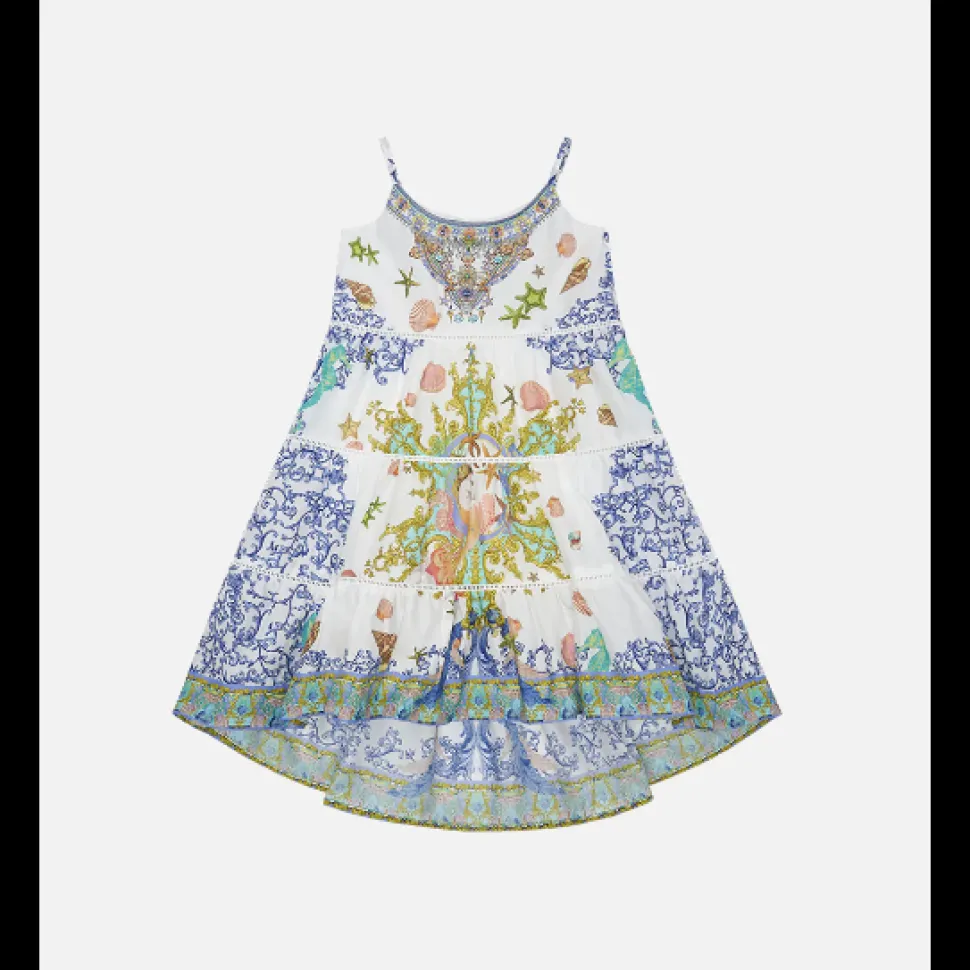 Kids High Low Hem Dress - Star Of The Sea