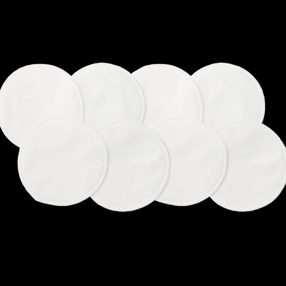 Lactivate Reusable Mixed White Nursing Pads - 8pk