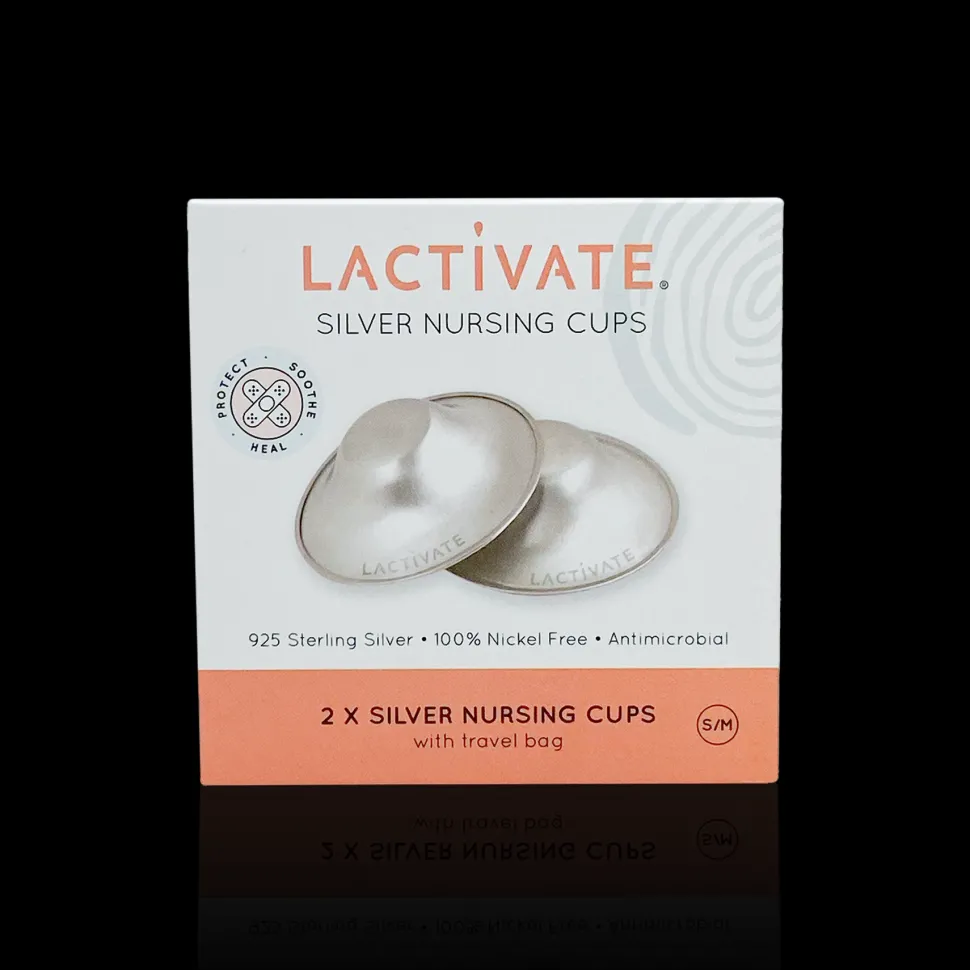 Lactivate Silver Nursing Cups