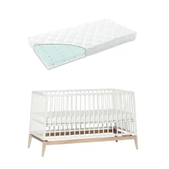 Leander Luna Cot + Mattress