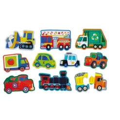 Let's Begin Puzzle 2 pc - Vehicles