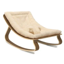 Levo Baby Rocker - Fur Milk