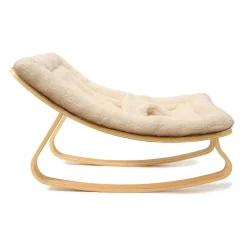 Levo Baby Rocker - Fur Milk