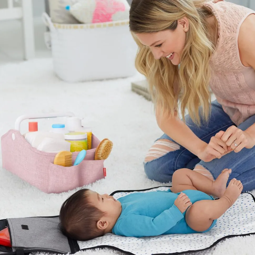 Light Up Nappy Caddy VARIOUS COLOURS