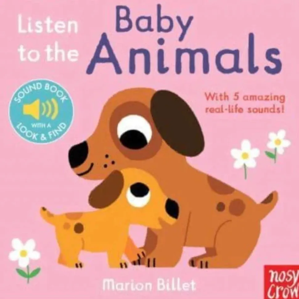 Listen to the Baby Animals - Sound Book by Marion Billet