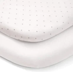 Lua Bedside Bassinet Sheets (2 Pack) VARIOUS COLOURS