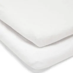 Lua Bedside Bassinet Sheets (2 Pack) VARIOUS COLOURS