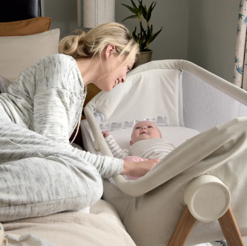Lua Bedside Bassinet VARIOUS COLOURS