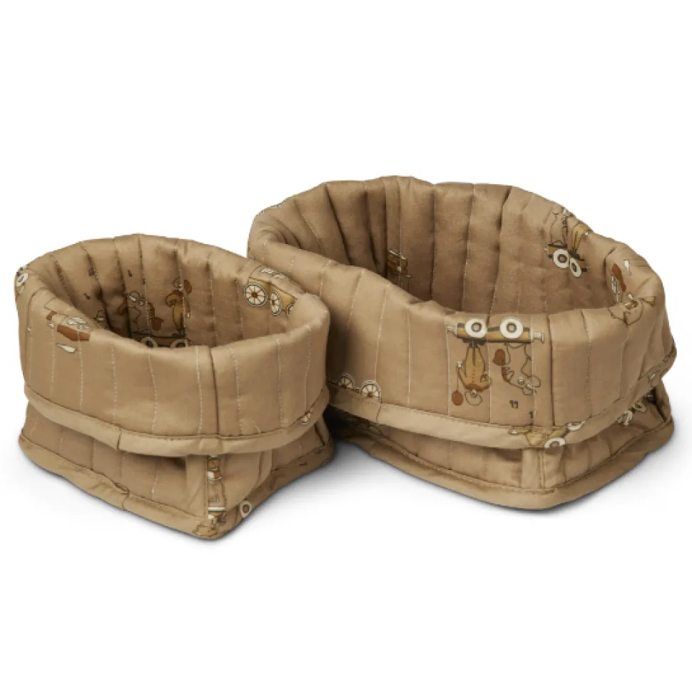 Lumi Quilted Basket Set